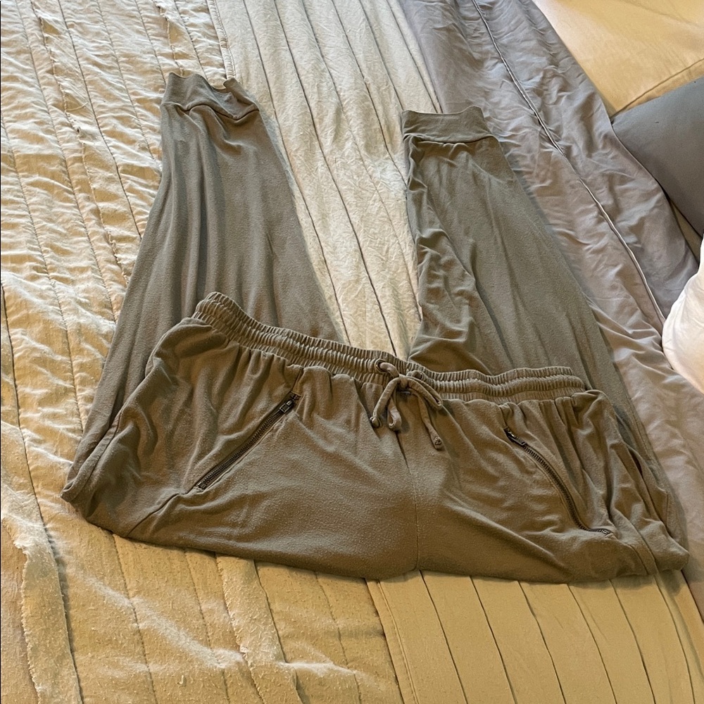 Banana Republic Olive Green Track Pants